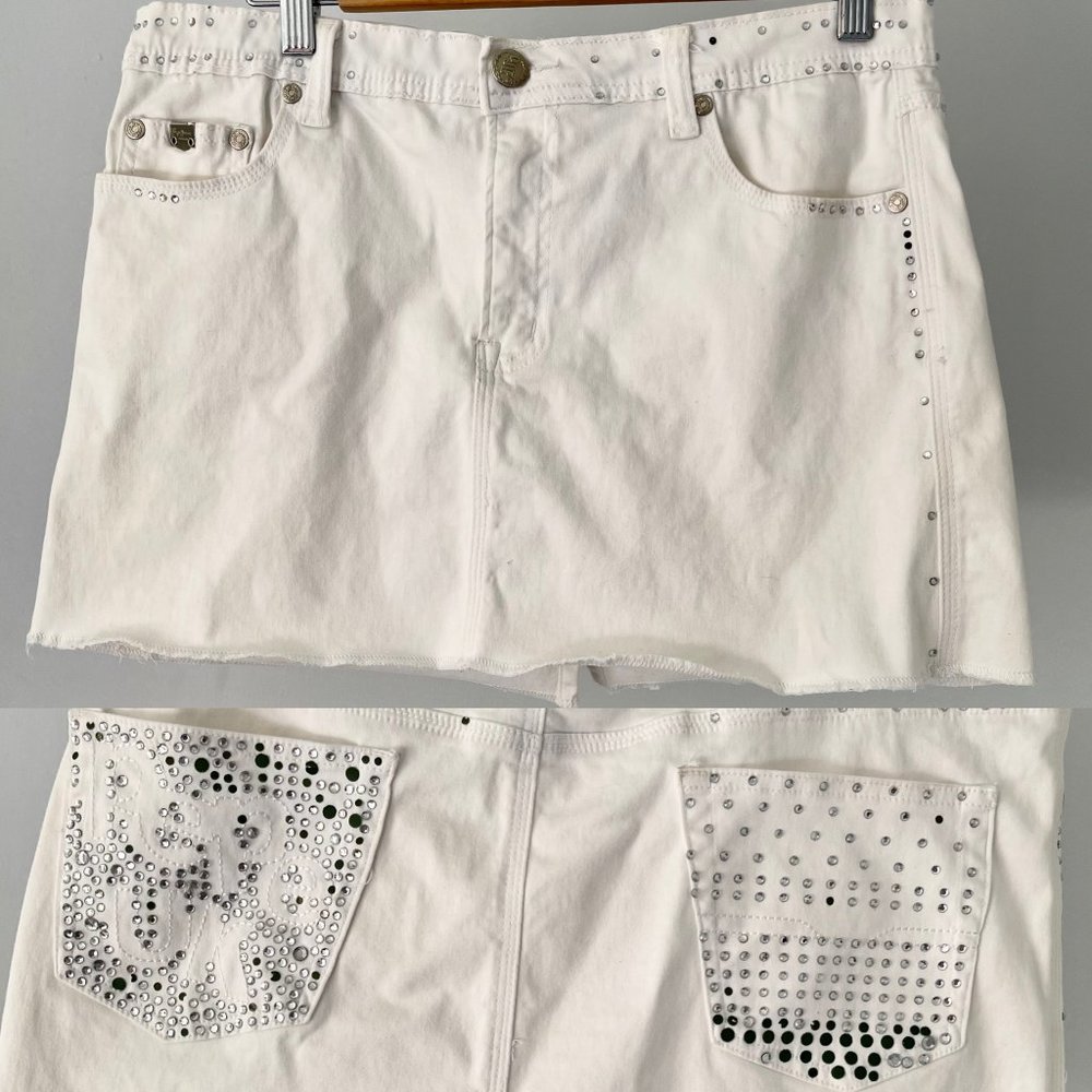 Party skirt with studs